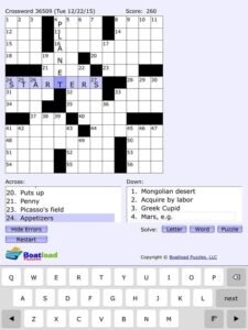 Boatload Crosswords Online Free Printable Crosswords