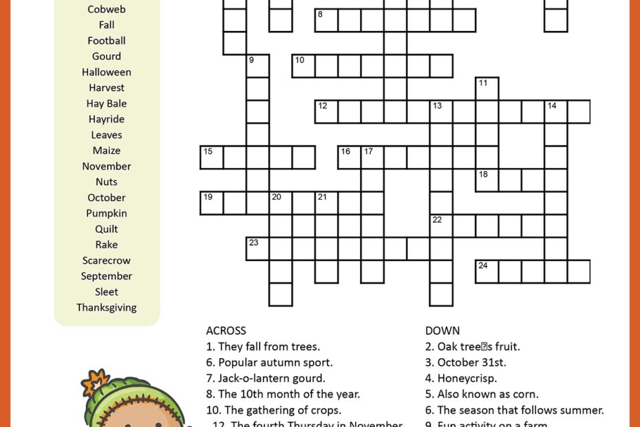 Fall Crossword
