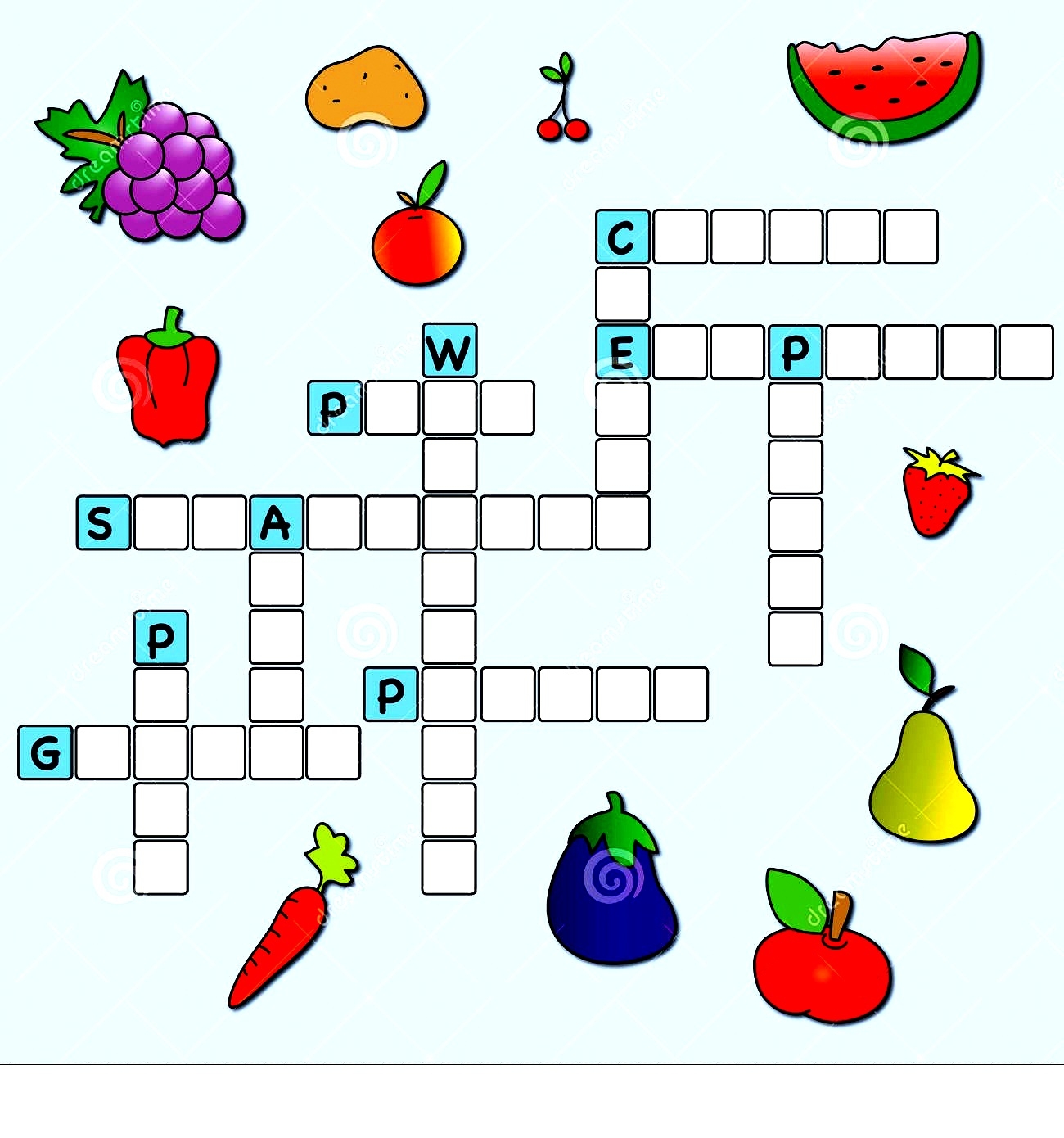 Free Easy Crosswords Printable Fun Puzzles Printables For Everyone