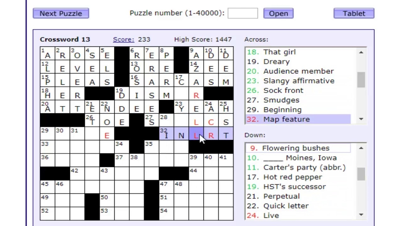 Free Online Boatload Crossword Puzzle Daily Printable Crosswords