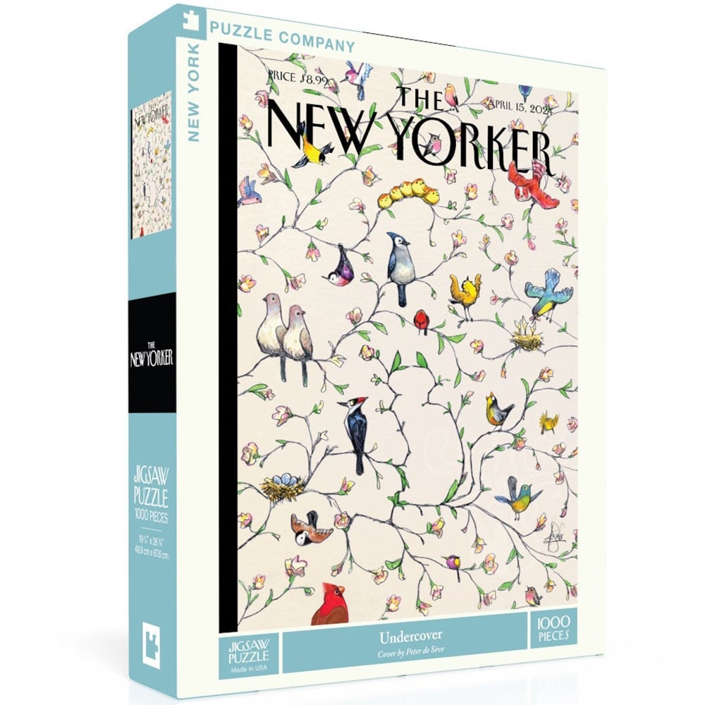 New York Puzzle Co The New Yorker Undercover Puzzle 1000pcs Puzzles 