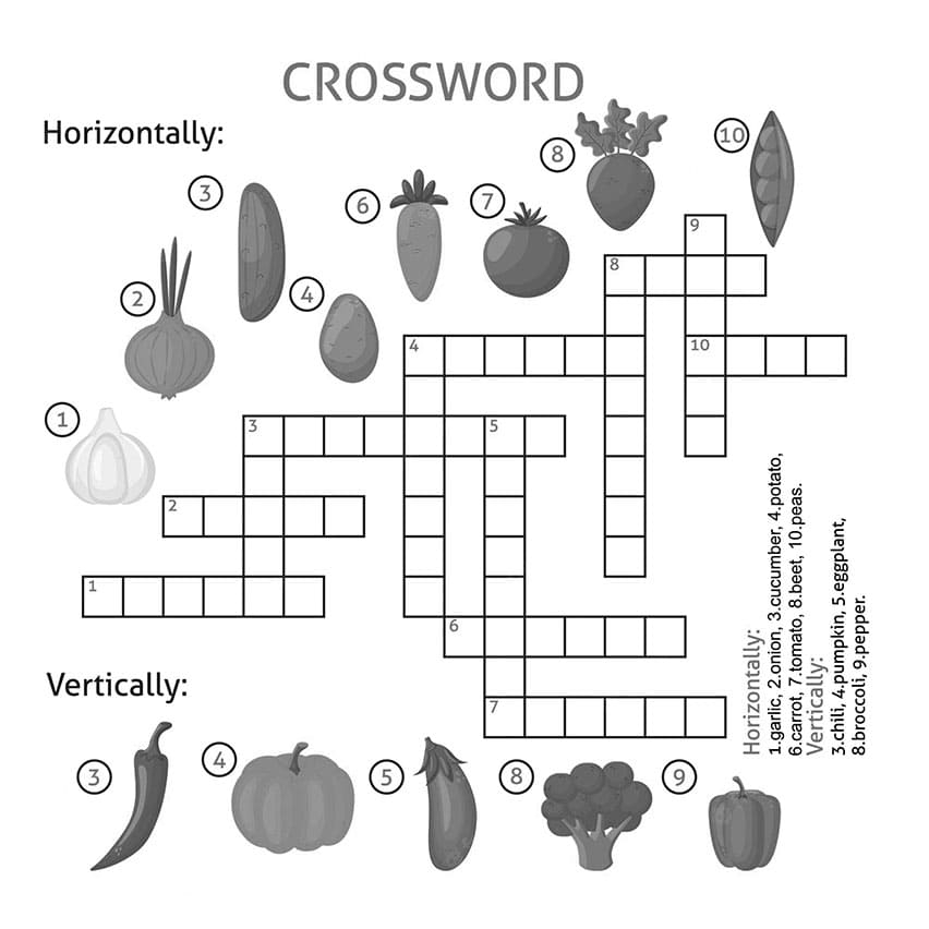 Printable Easy Crossword Puzzles For Adults Free Download And Print 