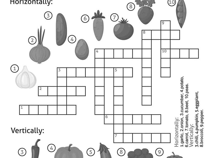 Printable Easy Crossword Puzzles For Adults Free Download And Print
