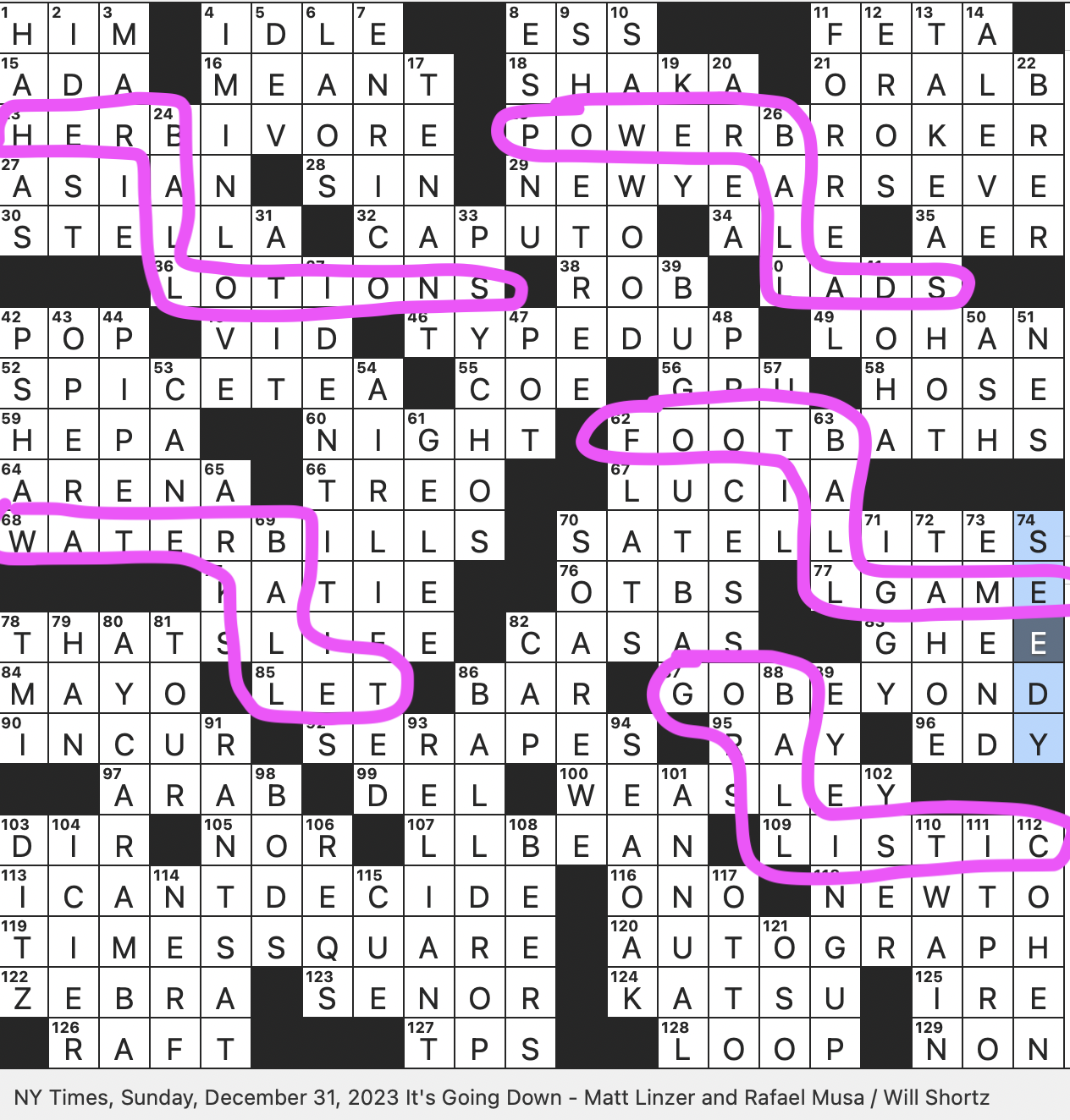 Rex Parker Does The Ny Times Crossword Puzzle New York Crossword Puzzle