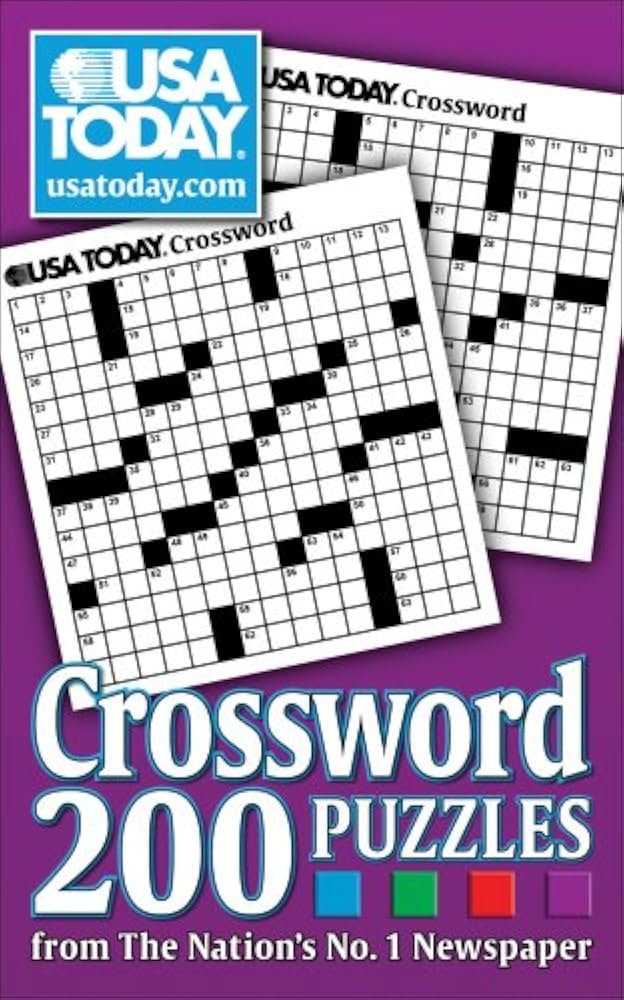 USA Today Crossword 200 Puzzles From The Nations No 1 Newspaper 